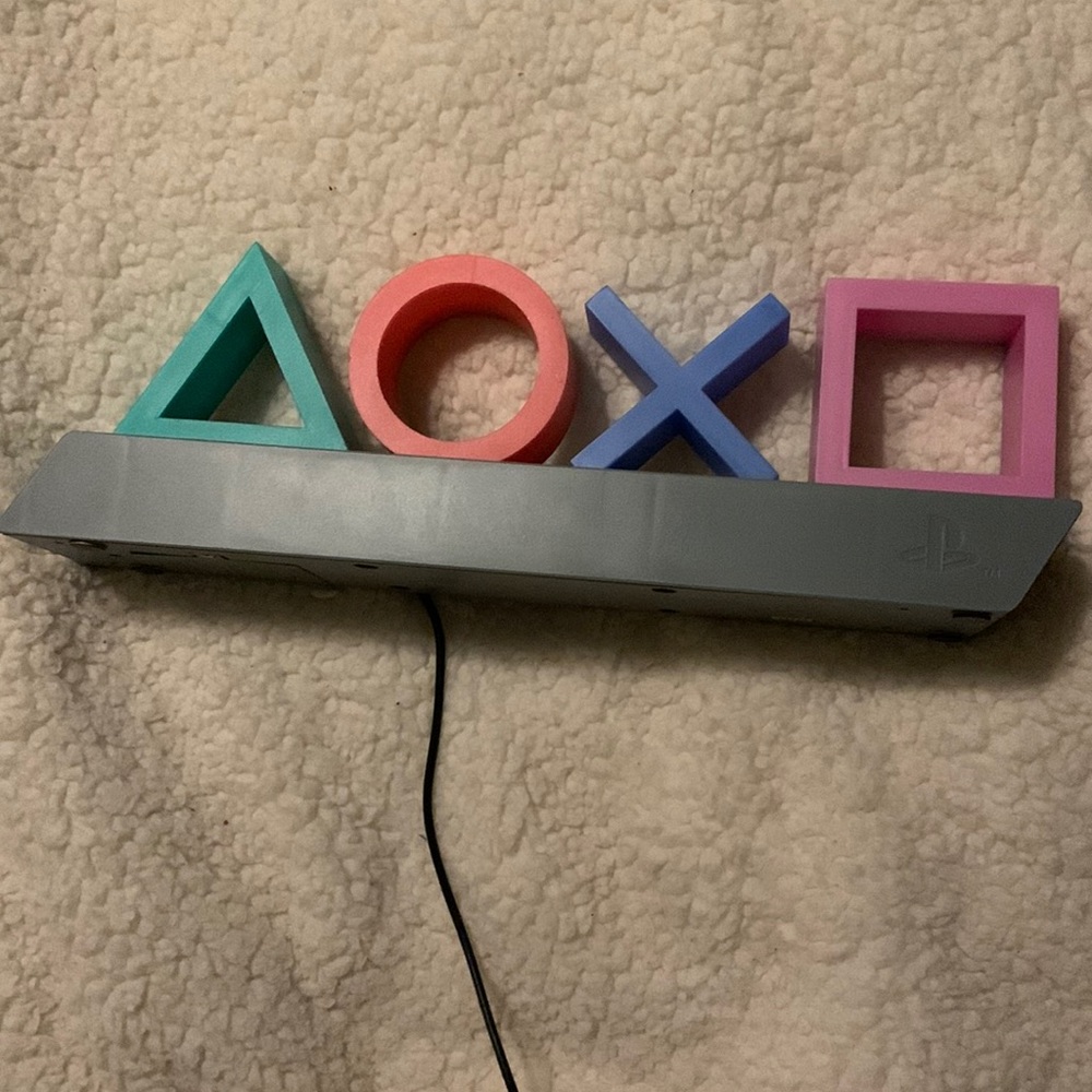 Playstation Light Light up Room Decor Gamer